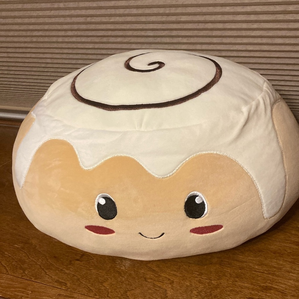Adorable Cream and Tan Stuffed Animal